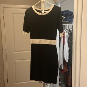 Small black sweater dress